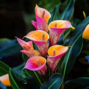 Калла Оникс купить по цене от 450р. в интернет-магазине «Посадика» с доставкой почтой в в Котельникие и по всей России – [изображение №1].