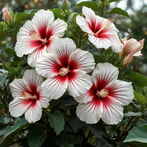 Гибискус Рэд Элеганс купить по цене от 380р. в интернет-магазине «Посадика» с доставкой почтой в в Котельникие и по всей России – [изображение №1].