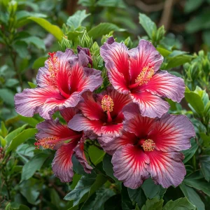 Гибискус Кримсон Флейм купить по цене от 479р. в интернет-магазине «Посадика» с доставкой почтой в в Котельникие и по всей России – [изображение №1].